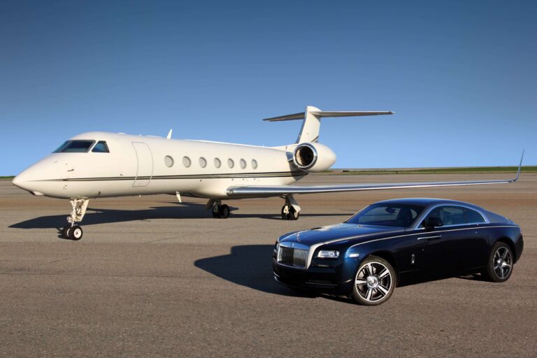 Private aviation limo